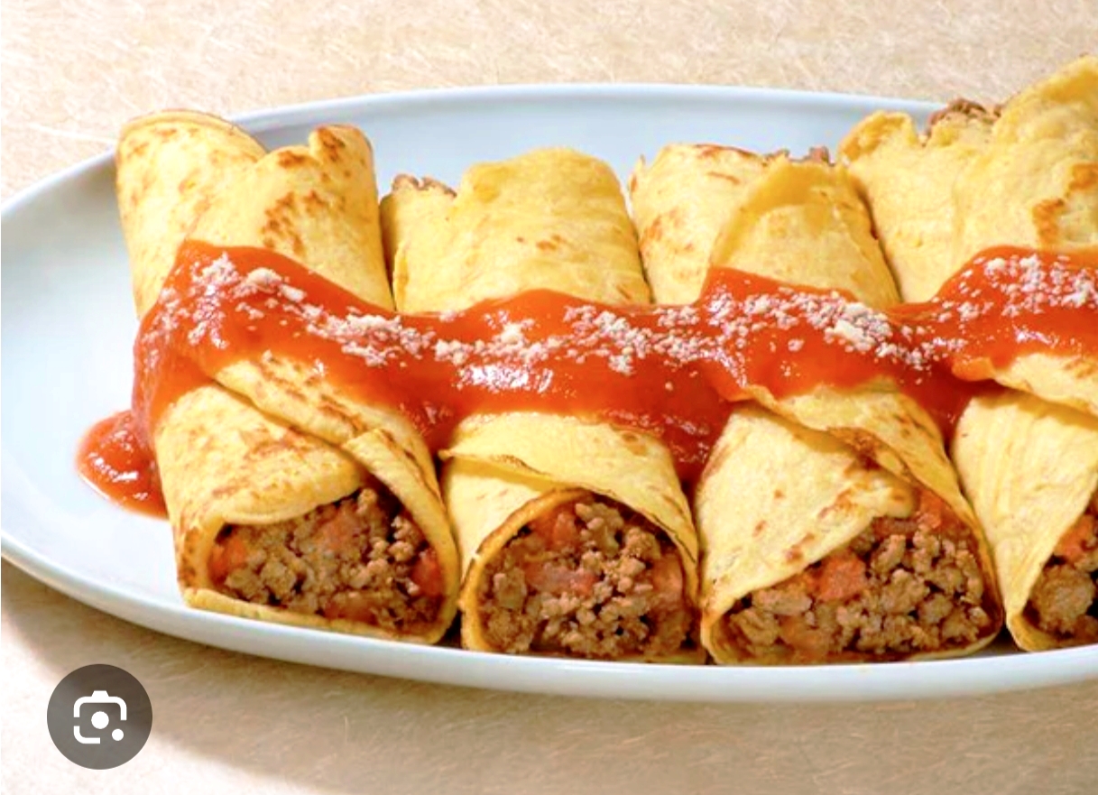 Panquecas de carne moída boi